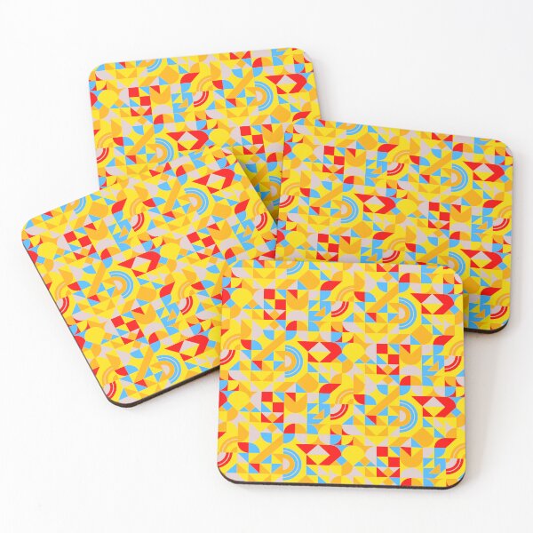 Item preview, geometric colorful patterns conceptual Art - Abstract Neo Geo graphic design designed and sold by Design Repo.