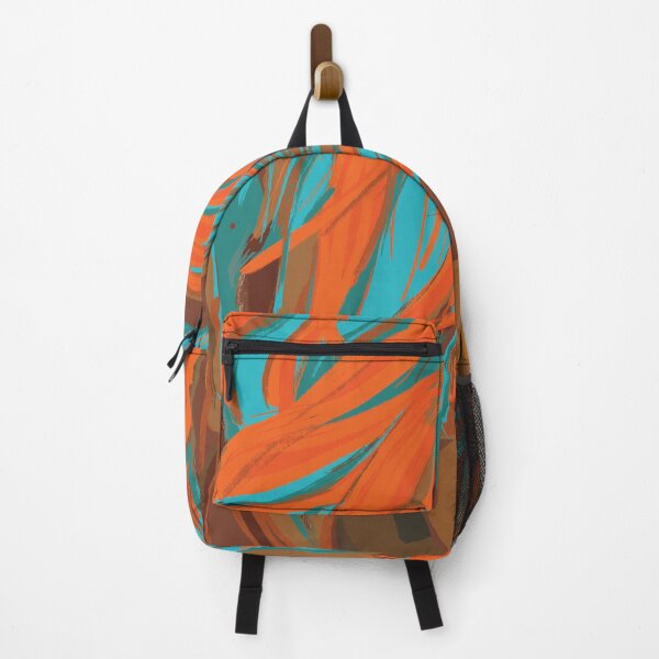 Item preview, Higland Style Acrylic Beef (Orange and Blue) designed and sold by Antoine Marineau Bélanger.