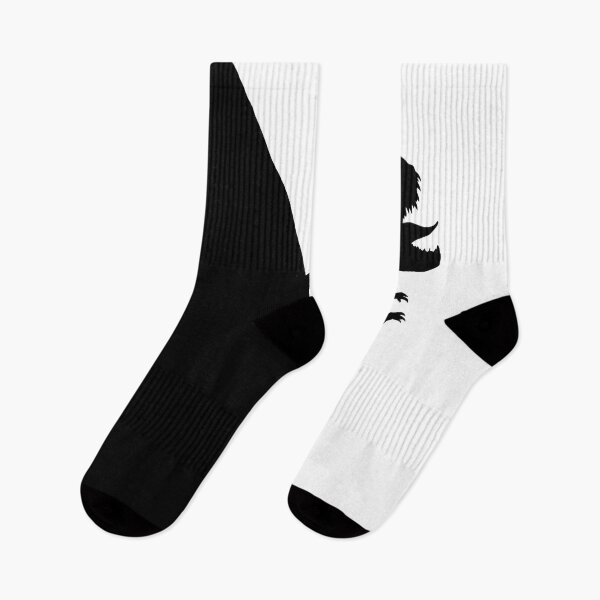 Item preview, T-rex silhouette black and white designed and sold by studioMoSa.