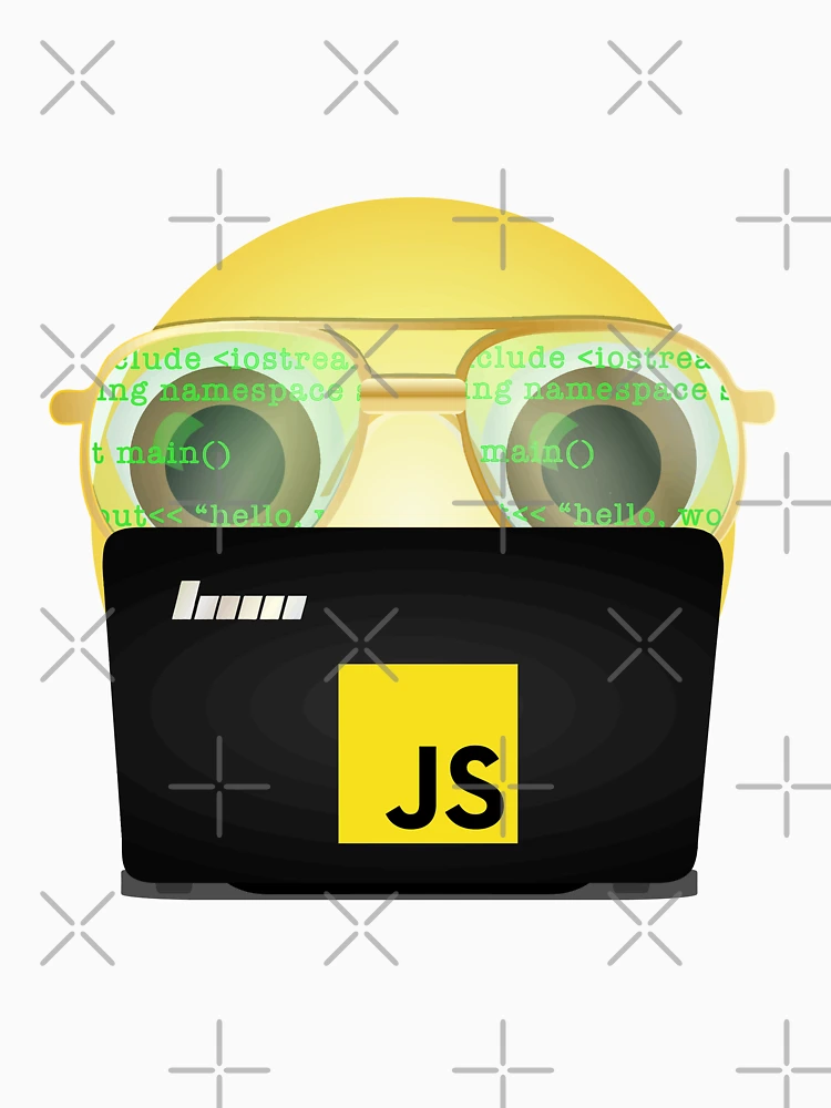 Thumbnail 4 of 4, Racerback Tank Top, JavaScript programmer coding. designed and sold by Art-Vibrations.
