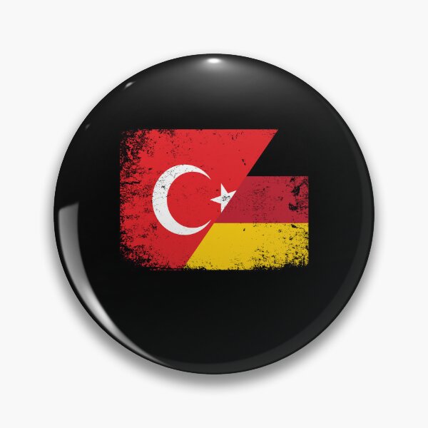 Item preview, Türkei Deutschland Türkische Flagge Türkiye Halb Türke designed and sold by Lenny Stahl.
