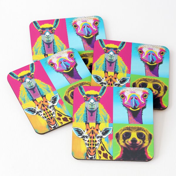 Item preview, Pop art animals designed and sold by COYN.