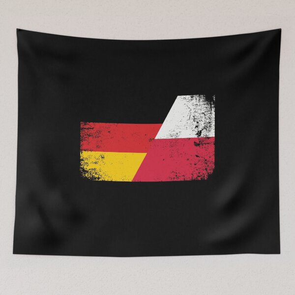 Item preview, Polen Deutschland Polnische Flagge Polska Geschenk Halb Pole designed and sold by Lenny Stahl.