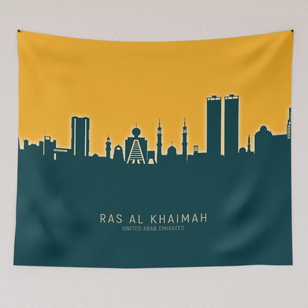 Item preview, Ras Al Khaimah Skyline designed and sold by ArtPrints.