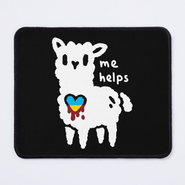 Item preview, Alpaca helps Ukraine designed and sold by belettelepink.