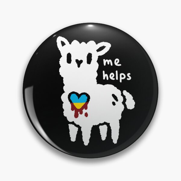 Item preview, Alpaca helps Ukraine designed and sold by belettelepink.