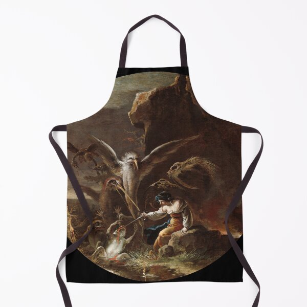 Item preview, Scenes of Witchcraft Morning by Salvator Rosa, 17th Century designed and sold by Vintage Wall Art.