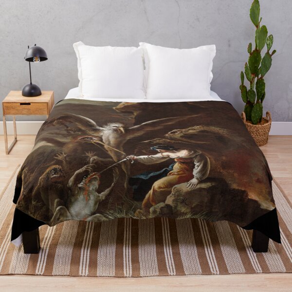 Item preview, Scenes of Witchcraft Morning by Salvator Rosa, 17th Century designed and sold by Vintage Wall Art.