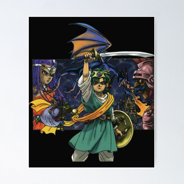 ドラゴンクエストIV ポスター Dragon Quest 4 Posters for Sale | Redbubble