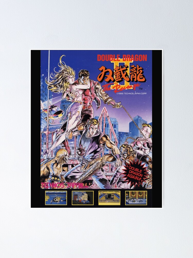 Double Dragon 2 Poster for Sale by jviloria8581