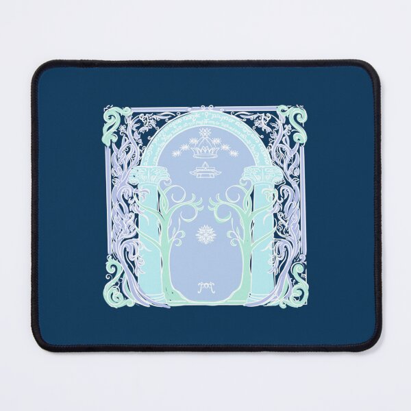 Item preview, Color version of Moon lit Forest mountain path secret door in the style of J.R.R.Tolkien designed and sold by Trendykidxoai.
