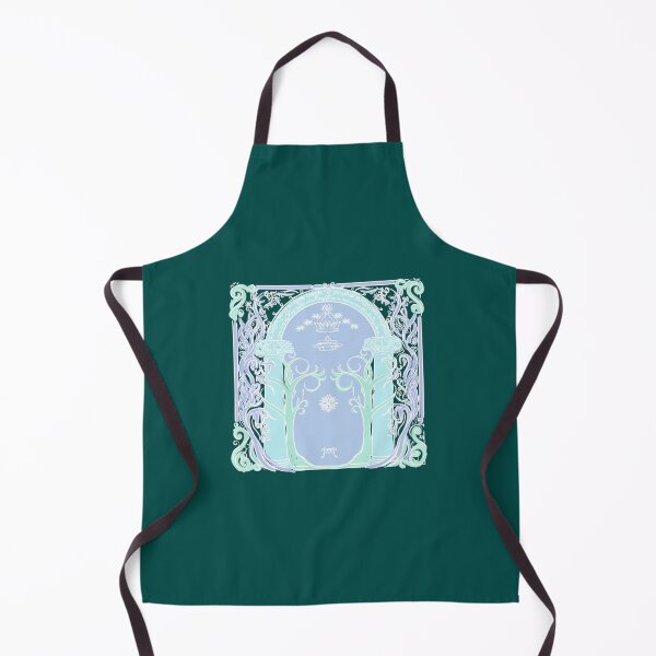 Item preview, Color version of Moon lit Forest mountain path secret door in the style of J.R.R.Tolkien designed and sold by Trendykidxoai.