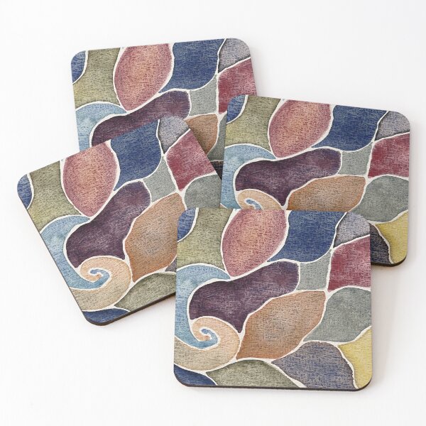 Item preview, Abstract Shapes Earth Colors designed and sold by Jeanette Cefre.