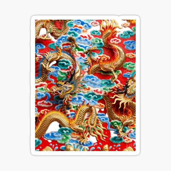 pretty dragon Sticker