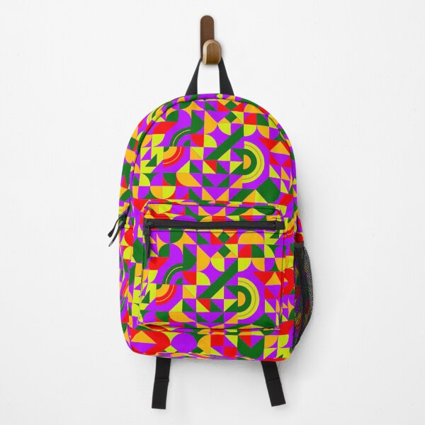 Item preview, geometric colorful patterns conceptual Art - Abstract Neo Geo graphic design designed and sold by Design Repo.