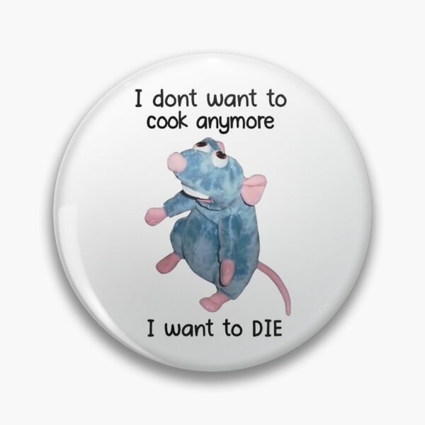 Item preview, I Don_t Want To Cook Anymore I Want To Die    designed and sold by Designtwone.