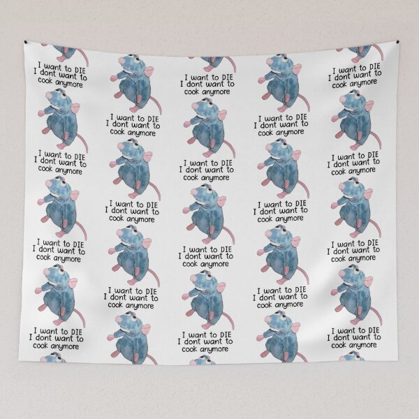 Item preview, I Don_t Want To Cook Anymore I Want To Die    designed and sold by Designtwone.
