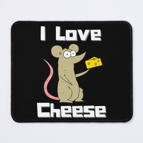 Item preview, I Love Cheese Cheese and Mouse designed and sold by Designtwone.