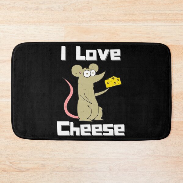 Item preview, I Love Cheese  Cheese and Mouse   designed and sold by Designtwone.