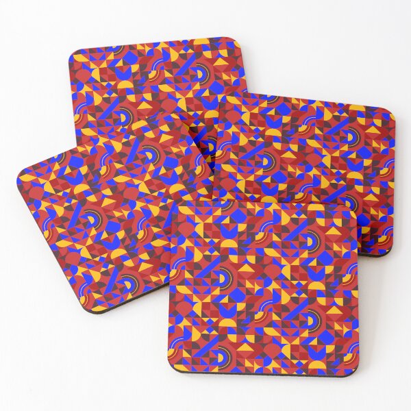 Item preview, geometric colorful patterns conceptual Art - Abstract Neo Geo graphic design designed and sold by Design Repo.