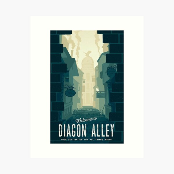Item preview, Diagon alley designed and sold by EspressoLove.