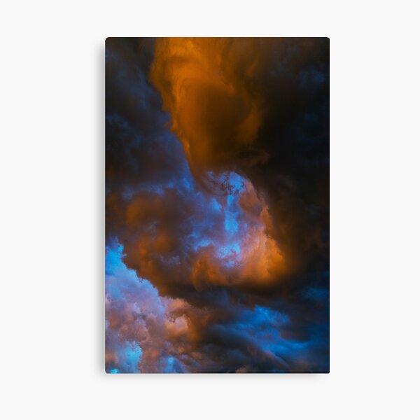 The Drama of the Sky Canvas Print