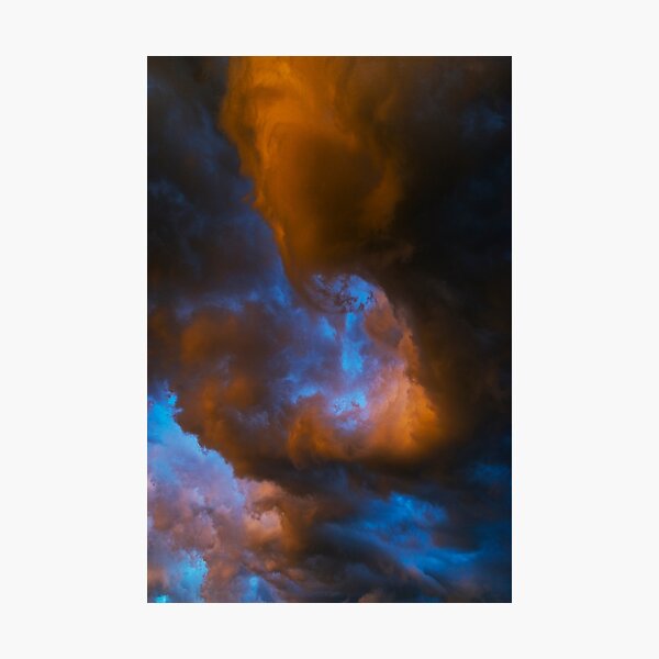 The Drama of the Sky Photographic Print