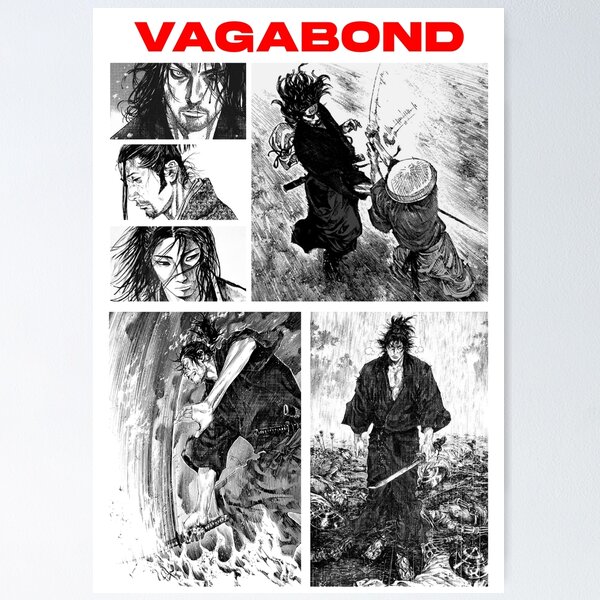 Vagabond Manga Posters, Vagabond Manga Wall, Metal Sign Posters