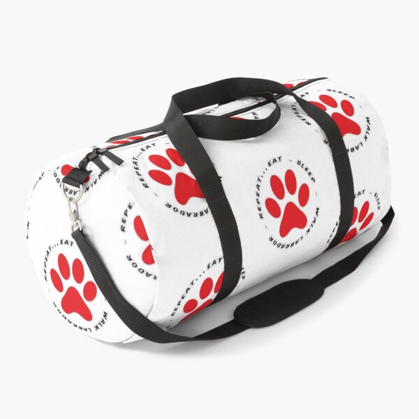 Item preview, eat sleep walk labrador repeat funny dog walking designed and sold by randomdogshirt.