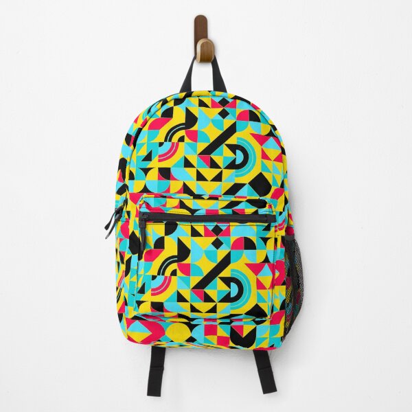Item preview, geometric colorful patterns conceptual Art - Abstract Neo Geo graphic design designed and sold by Design Repo.