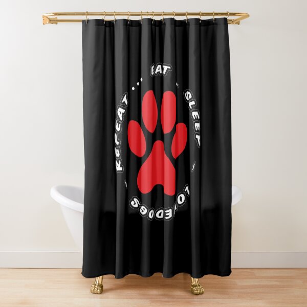 Item preview, eat sleep love dogs repeat funny dog lovers designed and sold by randomdogshirt.