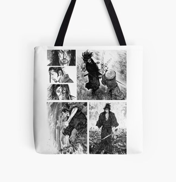 Vagabond Miyamoto Musashi Classic Manga Tote Bag for Sale by GeeknGo