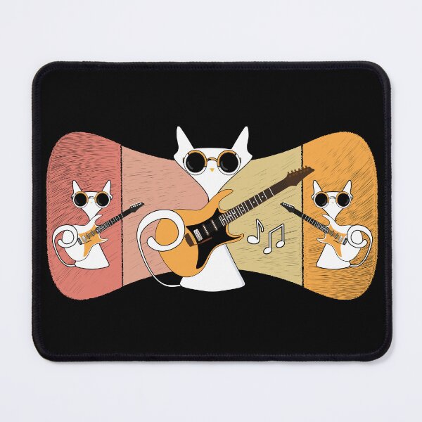 Item preview, Guitarristas Alley Cats Play Rock Guitar designed and sold by adbeel.
