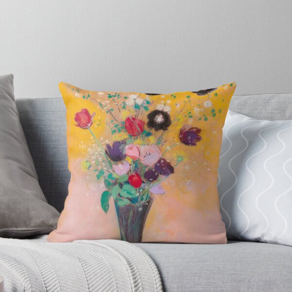 Item preview, Vase of Flowers by Odilon Redon, 1916 designed and sold by Vintage Wall Art.