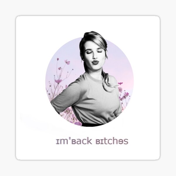 im back did you miss me Sticker