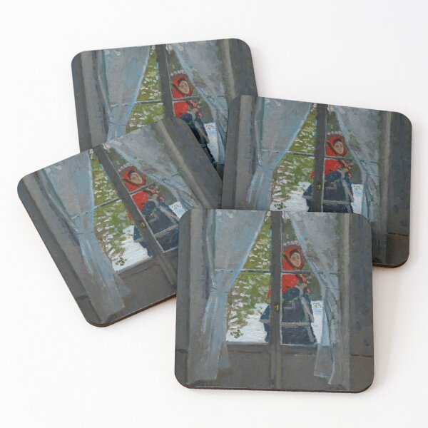 Item preview, The Red Kerchief by Claude Monet (1868) designed and sold by allhistory.