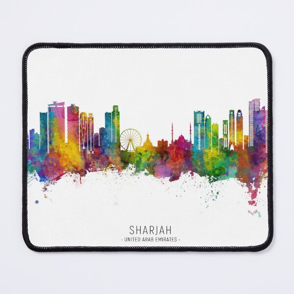 Item preview, Sharjah Skyline designed and sold by ArtPrints.