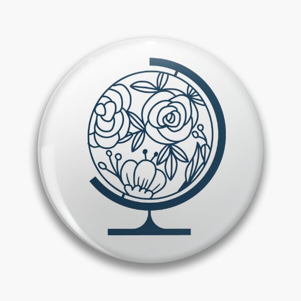 Item preview, Floral Globe. Floral Earth. designed and sold by HelArt.