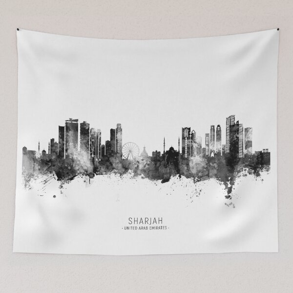 Item preview, Sharjah Skyline designed and sold by ArtPrints.