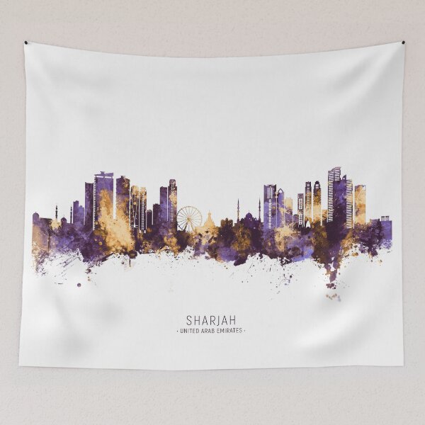 Item preview, Sharjah Skyline designed and sold by ArtPrints.