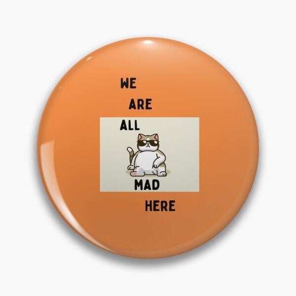 Item preview, we all are mad here essential t-shirts, mad t-shirts designed and sold by BLUE  bubble.