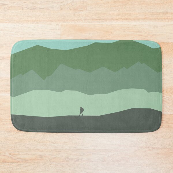 Item preview, Backpacker in the Mountains designed and sold by Natural-Habitat.