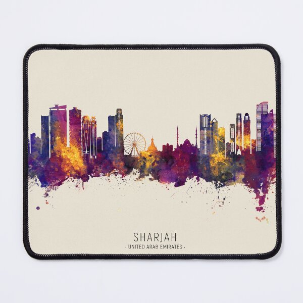 Item preview, Sharjah Skyline designed and sold by ArtPrints.