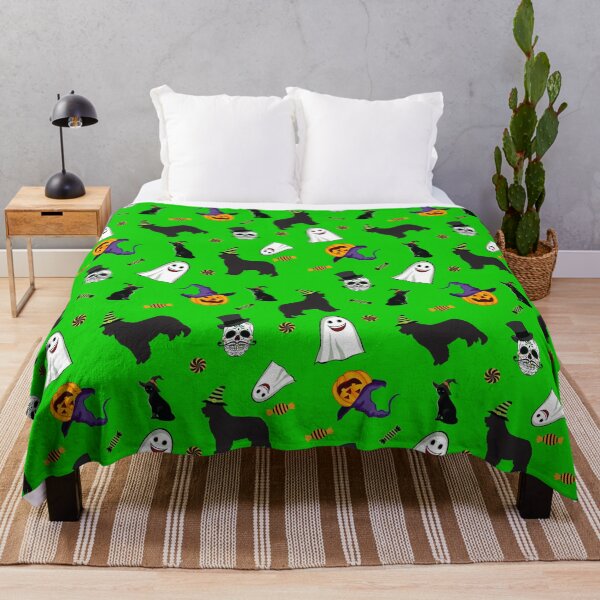 Item preview, Halloween Green Dog Pattern designed and sold by Christine Mullis.