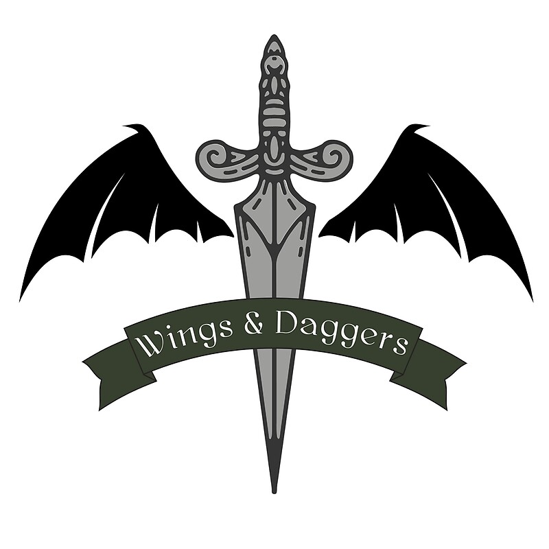 Wings And Daggers Sticker By Wingsanddaggers Redbubble