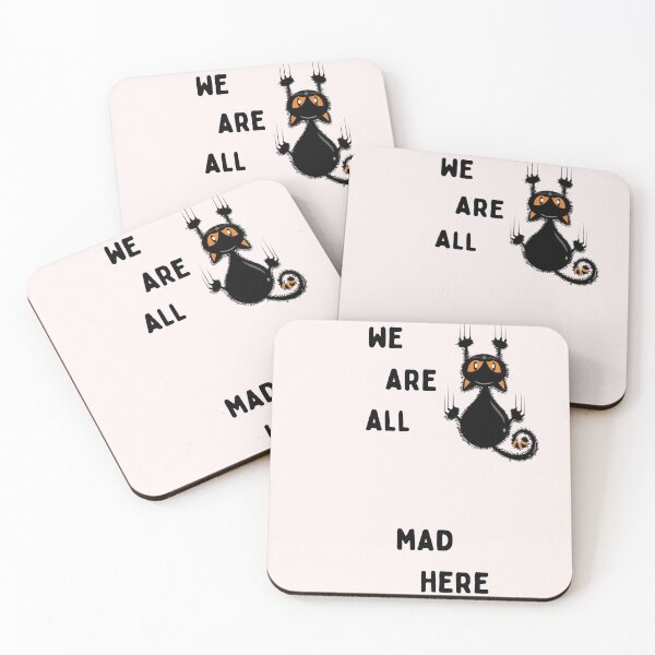 Item preview,  we all are mad here essential t-shirts, mad t-shirts designed and sold by BLUE  bubble.