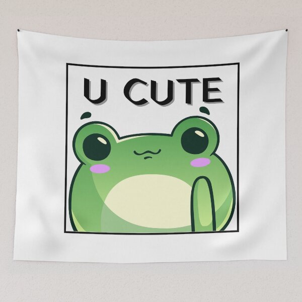Item preview, Frog you are cute designed and sold by Laragon11.