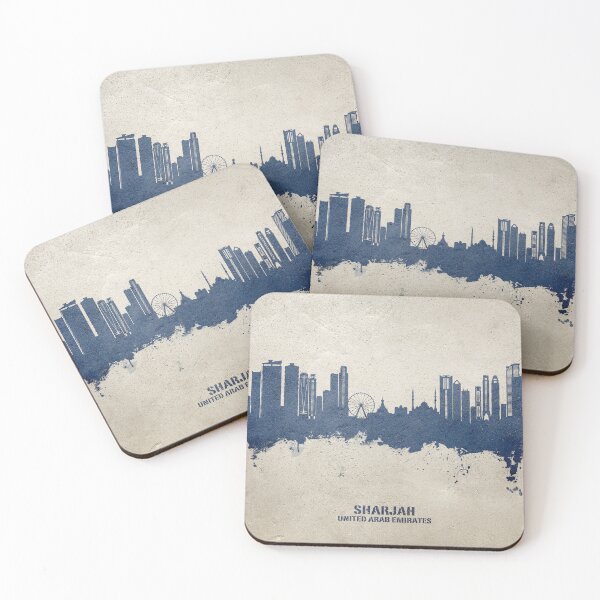 Item preview, Sharjah Skyline designed and sold by ArtPrints.