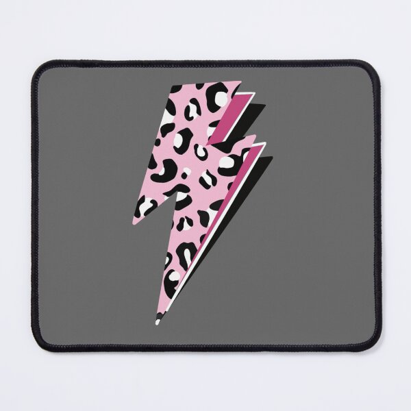 Item preview, Pink leopard print lightening bolt designed and sold by Deez Direct.