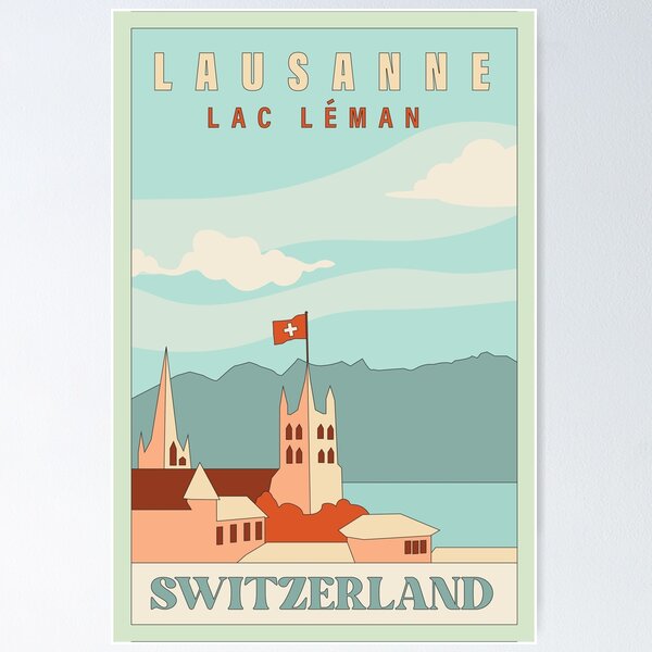 Item preview, Lausanne Switzerland designed and sold by jacquehenderson.